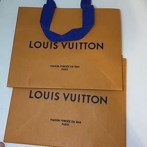 Two Louis Vuitton Store Bags